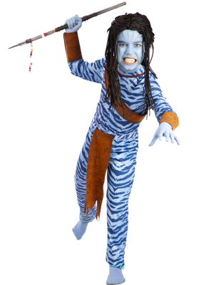 Disfraz de Avatar Niño - Disfraces de Indigenas Azules Infantiles