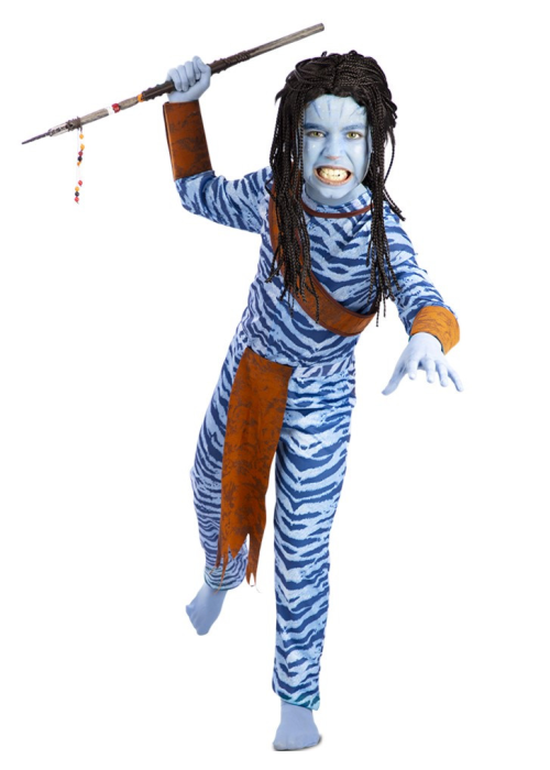 Disfraz de Avatar Niño - Disfraces de Indigenas Azules Infantiles