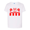 Camiseta Leon Como Aita Roja Infantil