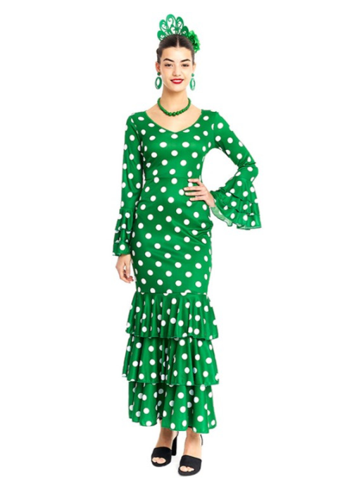 Vestit de Sevilla-verd