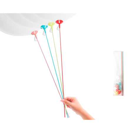 Soporte con Base Para Columna de Globos