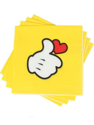 Servilletas Mickey 12 Unidades