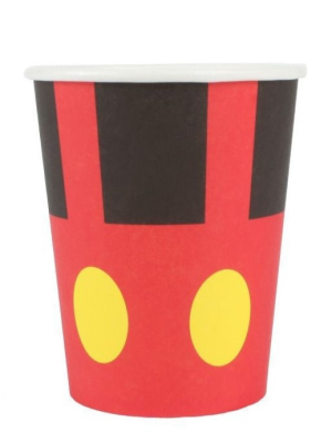 Vasos Mickey 12 Unidades