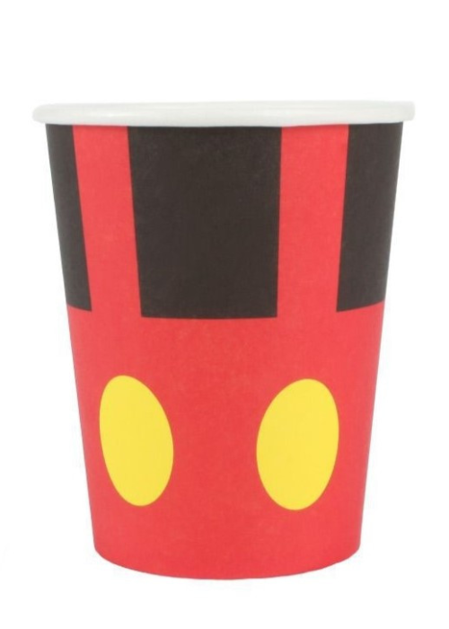 Vasos Mickey 12 Unidades
