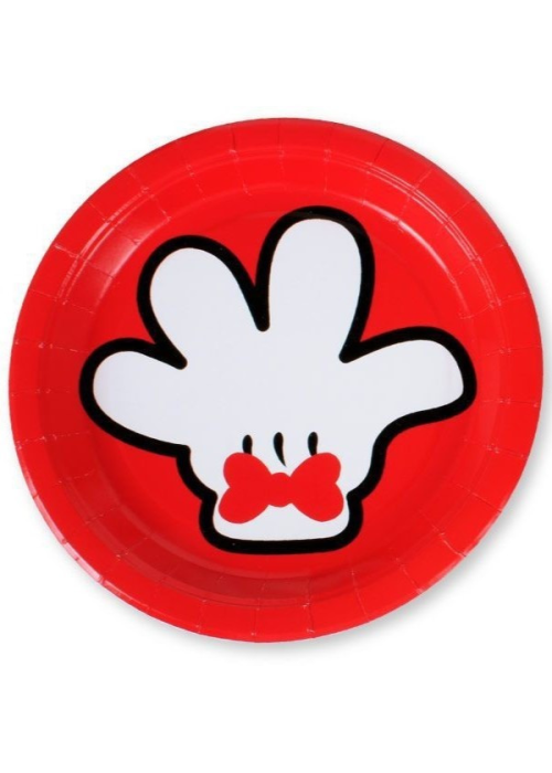 Platos Mickye 8 Unidades