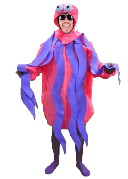Disfraz de Pulpo Adulto