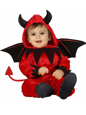 Disfraz de Diablo con Pajarita Bebe