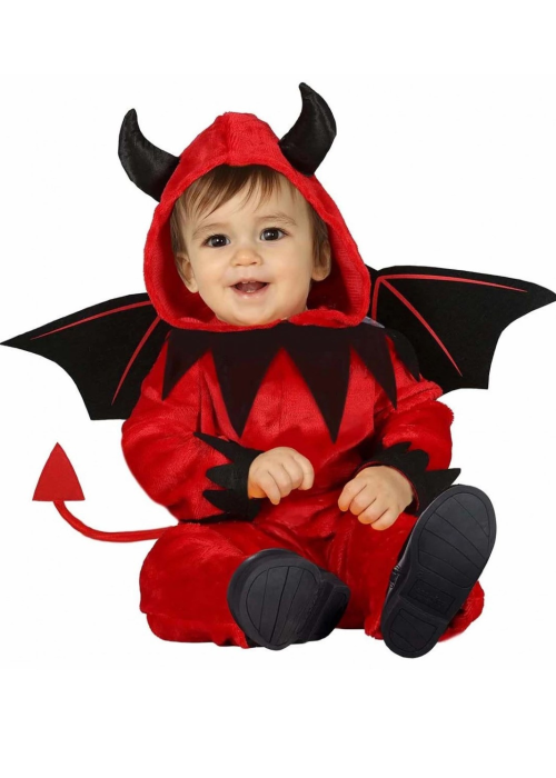 Disfraz de Diablo con Pajarita Bebe