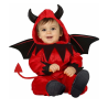 Disfraz de Diablo con Pajarita Bebe