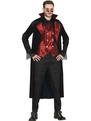 Disfraz de Vampiro Gotico Rojo
