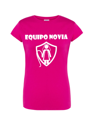 Camiseta Equipo Novia Rosa - Camisetas Despedida Soltera