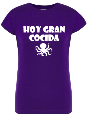 Camiseta Hoy Gran Cocida Mujer - Camisetas Despedidas Soltera
