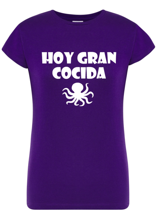 Camiseta Hoy Gran Cocida Mujer - Camisetas Despedidas Soltera