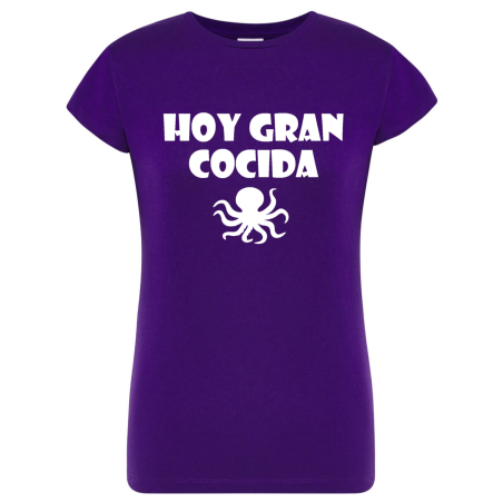 Camiseta Hoy Gran Cocida Mujer - Camisetas Despedidas Soltera