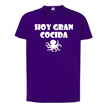 Camiseta Hoy Gran Cocida Unisex - Camisetas Despedidas Soltero