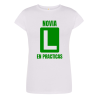Camiseta Novia en practicas Blanca - Camisetas Despedidas Soltera