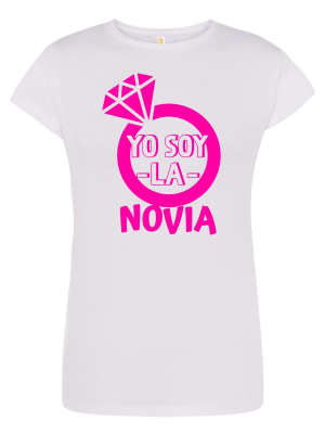 Camiseta Yo soy la Novia Blanca - Camisetas Despedidas Soltera