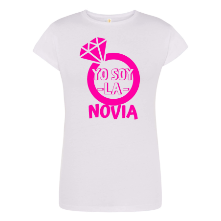 Camiseta Equipo Novia Rosa - Camisetas Despedida Soltera