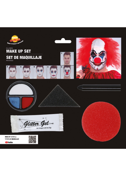 Set de Maquillaje de Payaso