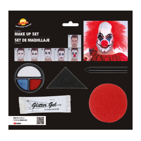 Set de Maquillaje de Payaso
