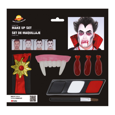Set De Maquillaje De Vampiro - Maquillaje y Caracterización