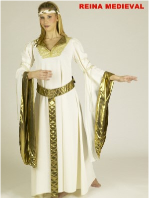 El Vestit De La Reina Medieval Blau