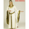 Disfraz de Reina Medieval Dorada - Disfraces Medievales