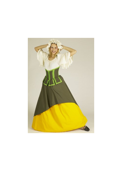 El Vestit De La Reina Medieval Blau