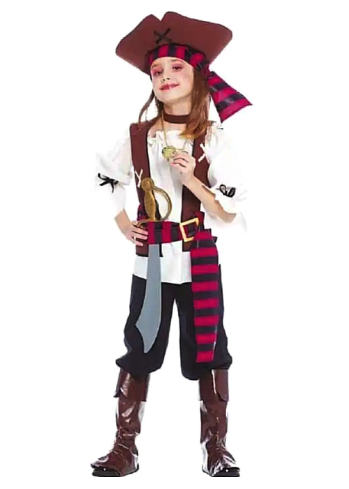 Disfraz de Piratesa Siete Mares Niña