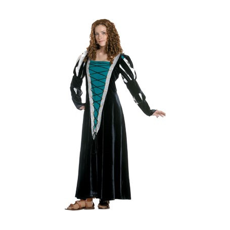 El Vestit De La Reina Medieval Blau