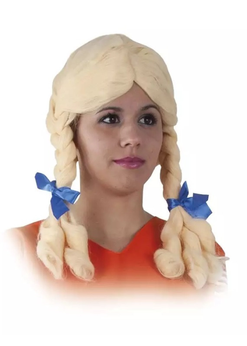 Perruca Amb Teixeix Rossa