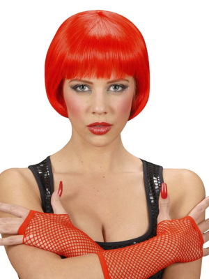 Peluca Rave Roja
