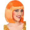 Peluca Melena Charleston Naranja