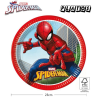Platos Spiderman Marvel 6 Unid