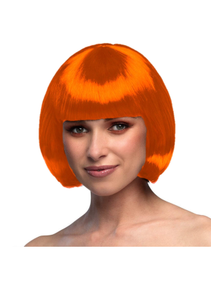 Peluca Melena Charleston Naranja