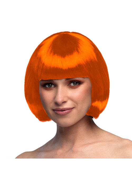 Peluca Melena Charleston Naranja