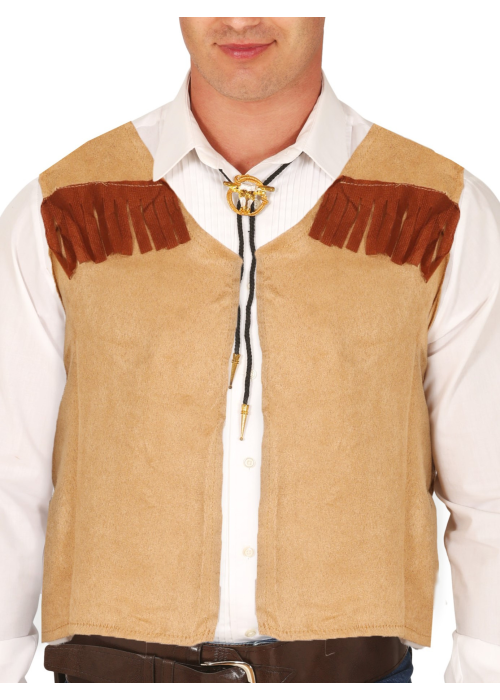 Chaleco de Vaquero Marron - Corpiños y Chalecos