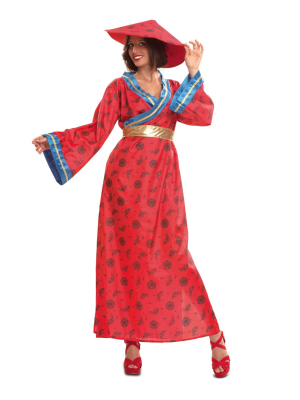 Disfraz de China Azul - Disfraces Orientales Para Mujer