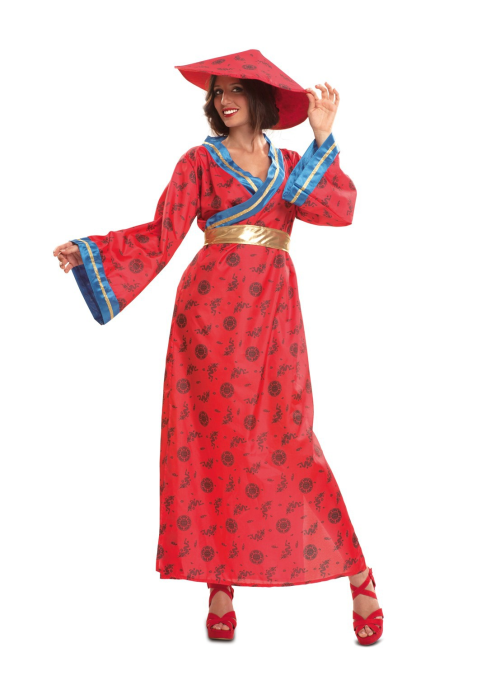 Comprar Disfraz de China Azul - Disfraces Orientales Para Mujer