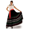 Disfraz de Mejicana Negra - Disfraces de Mexicana para Mujer