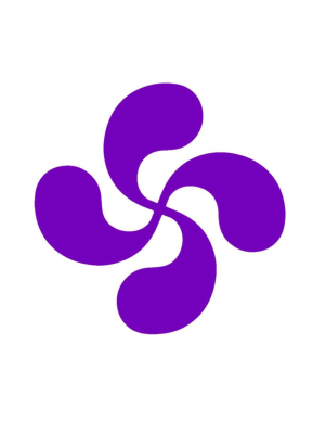 Vinilo Textil Lauburu Morado 15*15