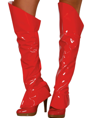 Capas para botas Vermelho 60cm