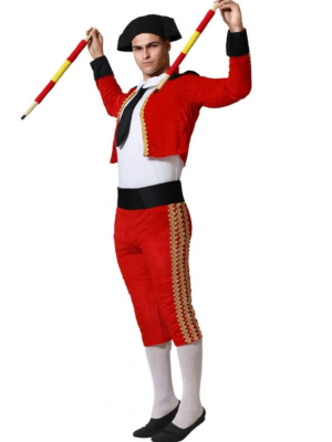 Disfraz de Torero Rojo Adulto