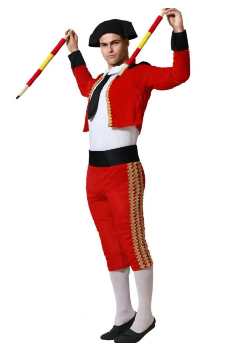 Disfraz de Torero Rojo Adulto