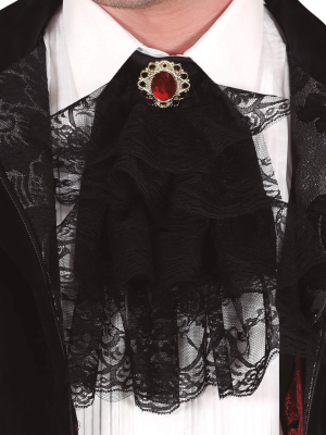 Pechera Encaje negra