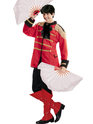 Disfraz de Locomia Rojo adulto