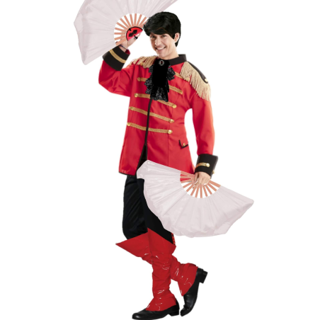 Disfraz de Locomia Rojo adulto