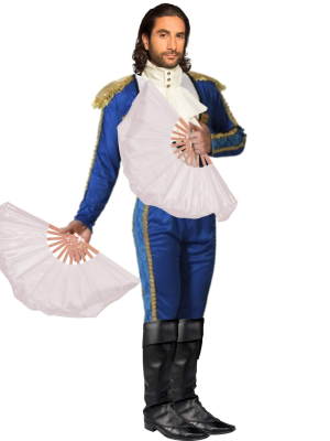 Disfraz de Locomia Azul torero adulto