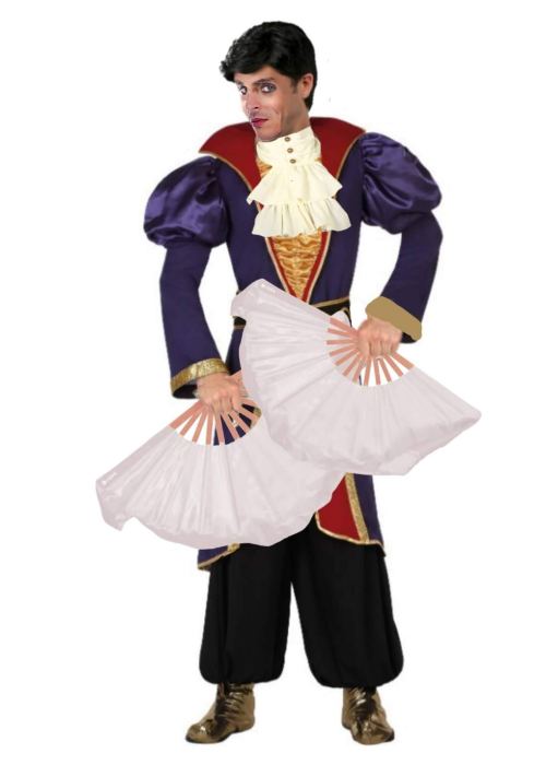 Disfraz de Locomia Morado adulto