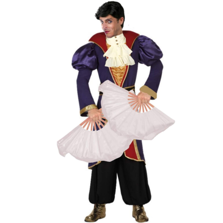 Disfraz de Locomia Morado adulto